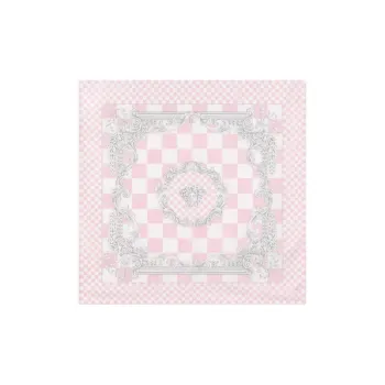 VERSACE Silk Silk Scarves Women's Pink