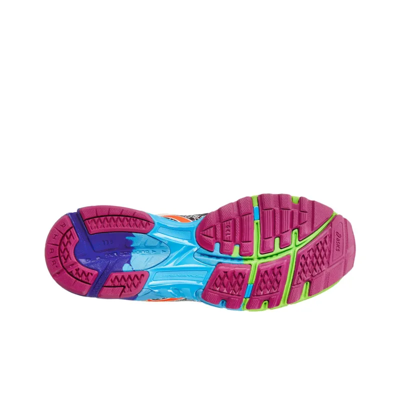 Asics Gel-Noosa Tri 9 Running Shoes Women's Low-Top Black/Green/Purple-4