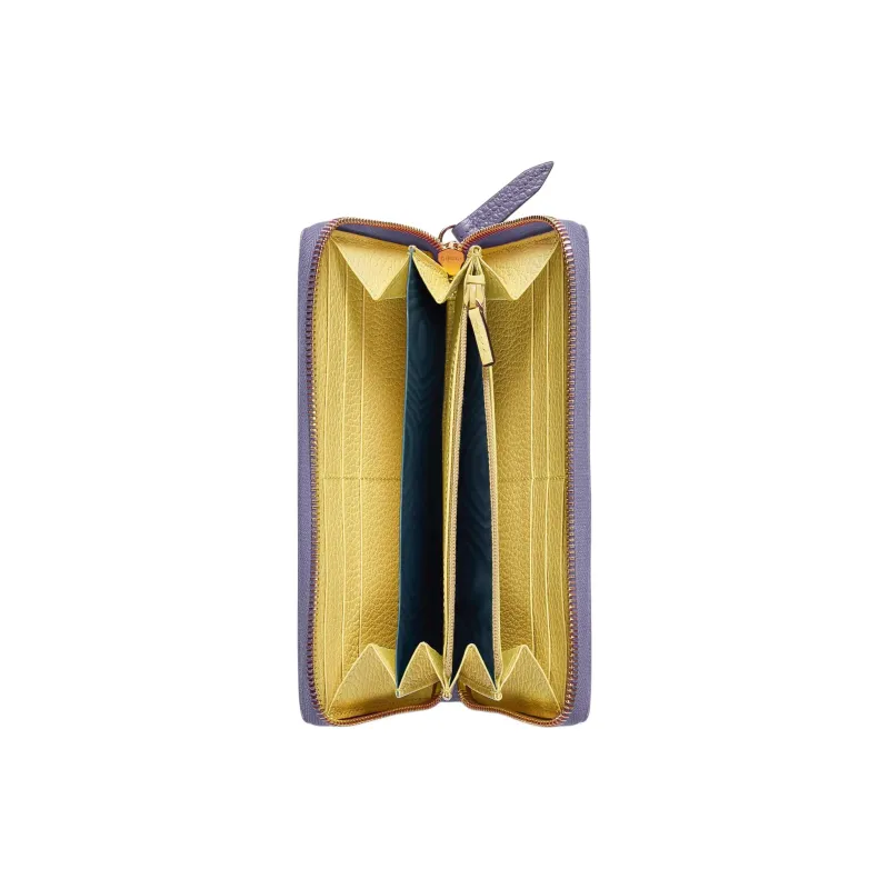 GUCCI GG Marmont Leather Wallet Women's Light Purple-3