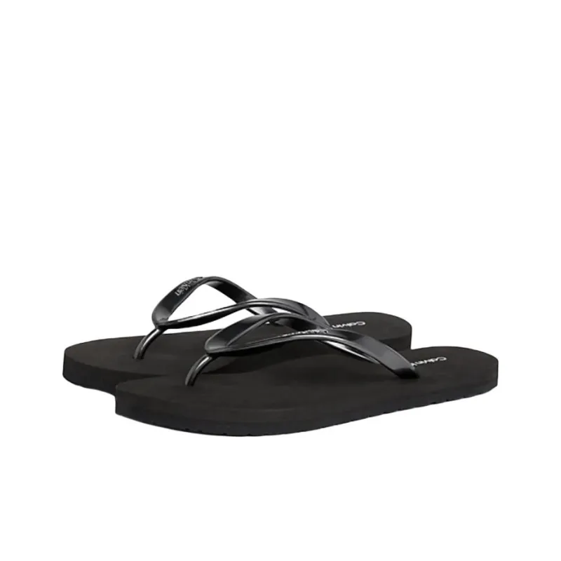 CALVIN KLEIN Flip Flops Women's Black-2