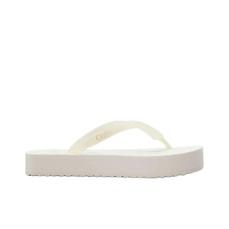 CALVIN KLEIN Flip Flops 3cm Women's White-1