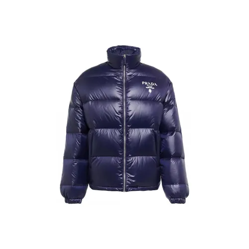 PRADA Jackets Men Blue