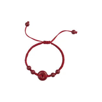 IOEKO Cinnabar Jade Bracelets Unisex