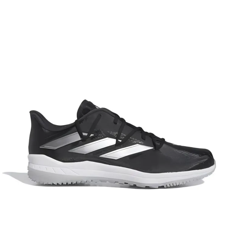 Adidas Adizero Afterburner 9 Turf Baseball Core Black Silver Metallic Carbon-1