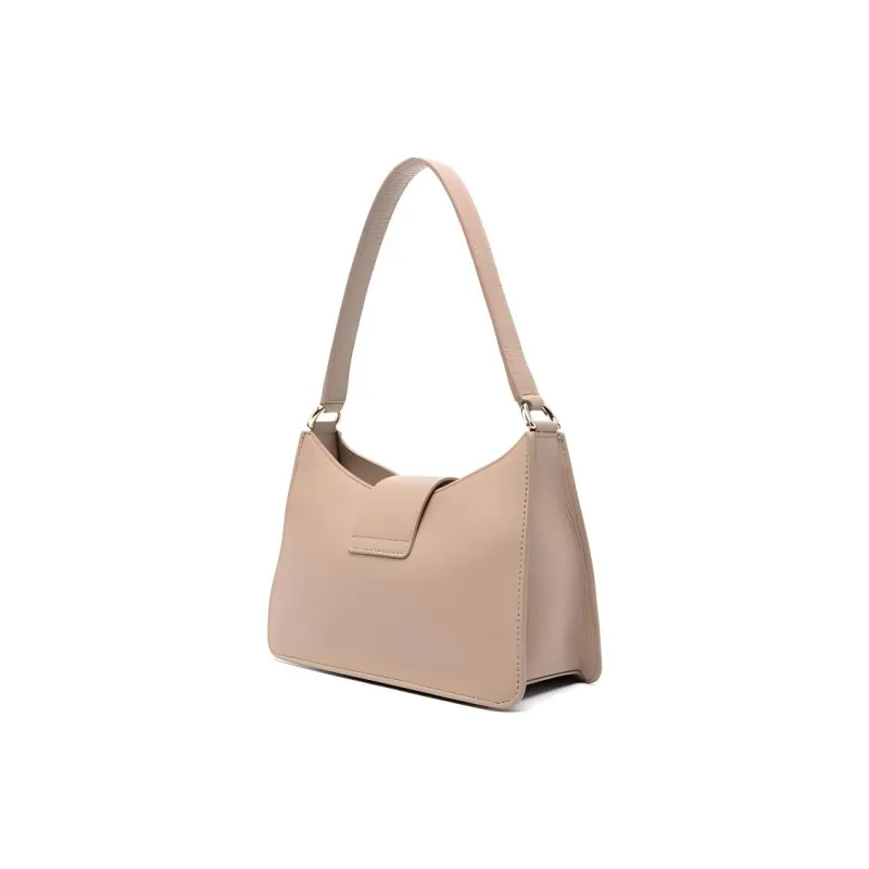 Furla 1927 Collection Cow Leather Handbag, Shoulder Bag Women's Beige-3