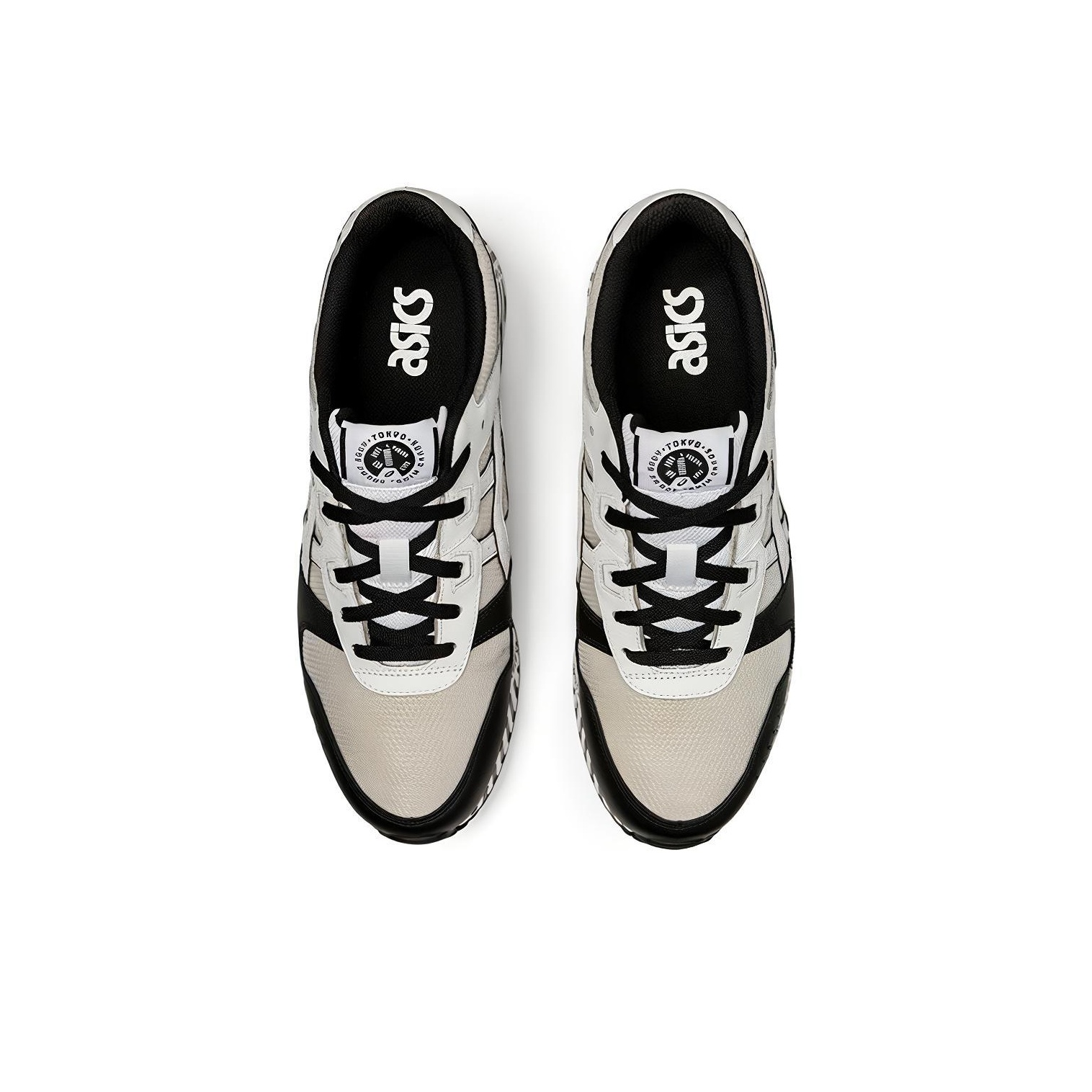 Asics Lyte Classic Casual Shoes Men Low-Top White Black - POIZON