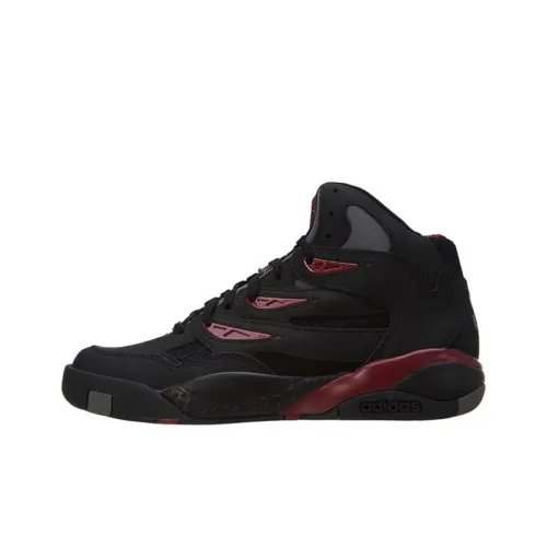 Adidas Mutombo 2 Originals Basketball Shoe Cblack/Cblack/Cburgu