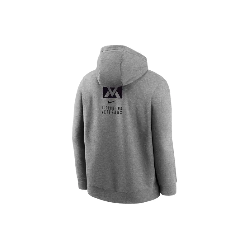 Nike Club Fleece Military Veterans Men's Pullover Hoodie-1