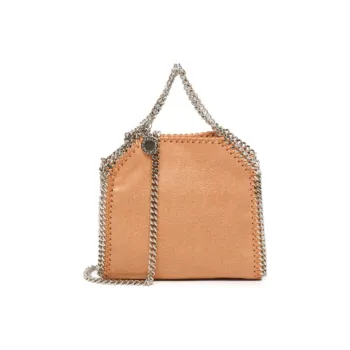 Stella McCartney Whipstitch Chain Small Top Handle Bag