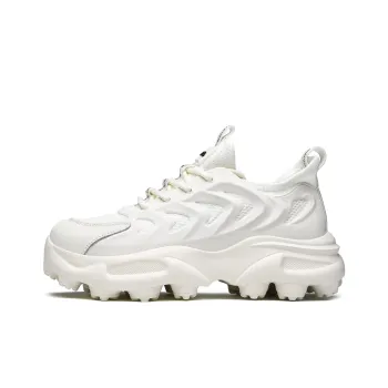 MILLIE'S Low Top Chunky Sneakers Men's White