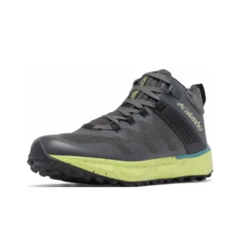 Columbia Facet 75 Cushioned Anti-Slip Wear-Resistant And Water-Resistant Mid-Top Hiking Boots Men's Gray Green