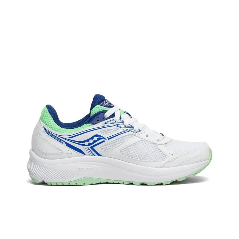 saucony Women's Cohesion 14 'White Navy Mint'-1