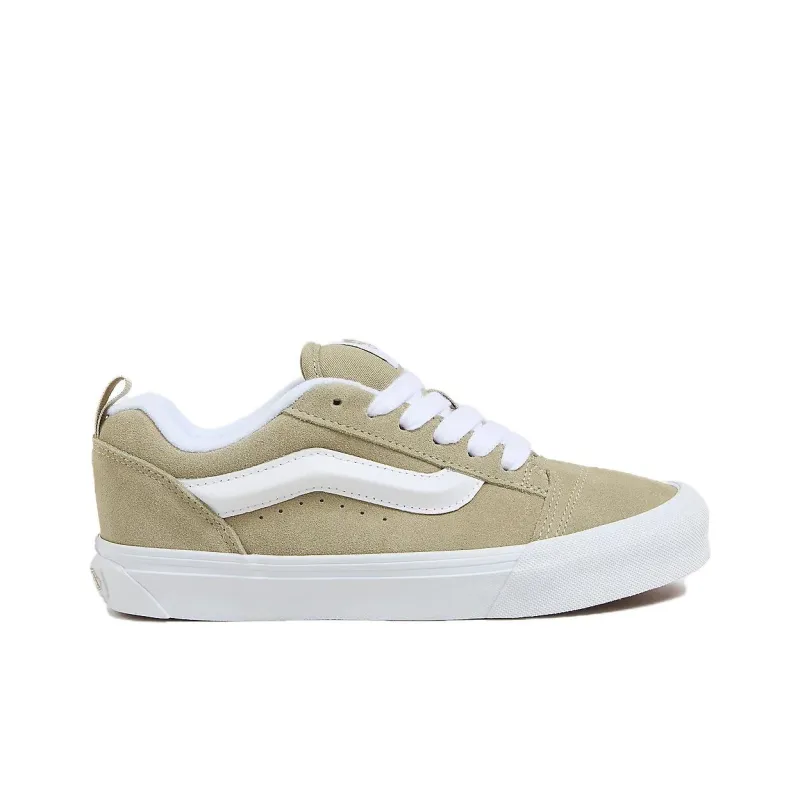 Vans Knu Skool Slip Resistant And Abrasion Resistant Support Low Top Skateboard Shoes Unisex Ecru-1