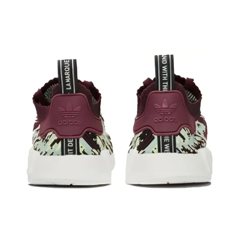 Adidas Originals Nmd R1 Sns Datamosh 2.0 Maroon-2