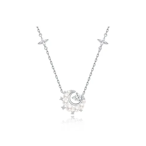 FANCI Dreamy Heart Moon Series Necklaces Women's