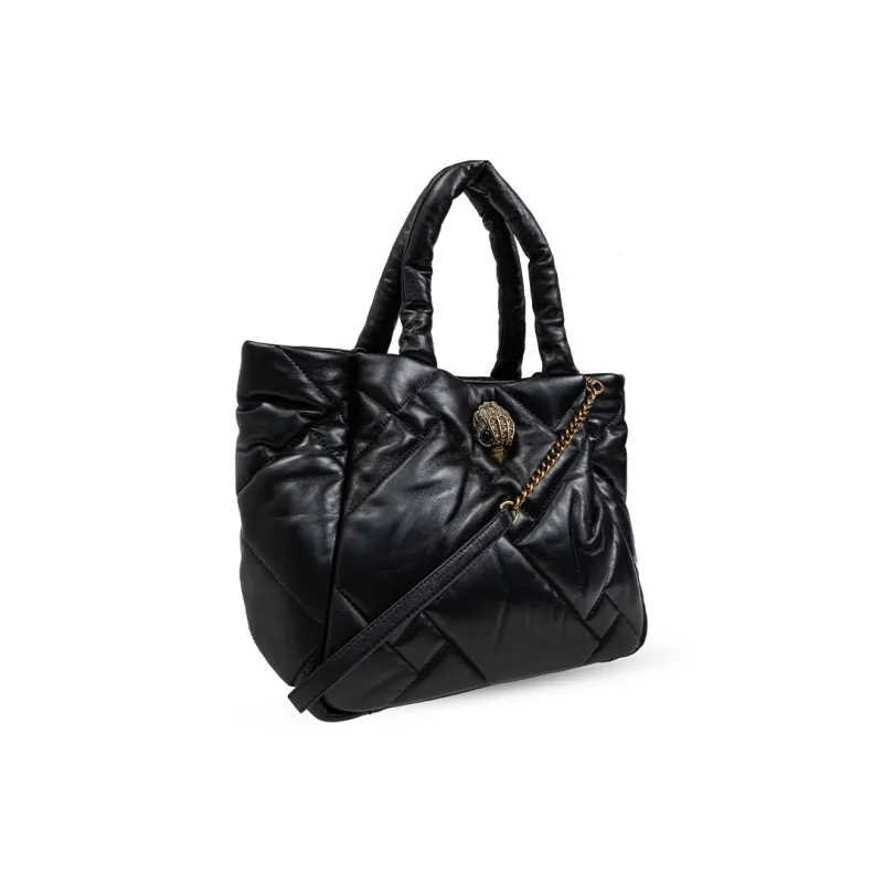 Kurt Geiger London Leather Shoulder Bag Crossbody Bag Handbag Women's Black-1