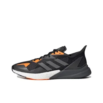 Adidas X9000L3 Black Grey Signal Orange
