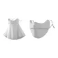 [Gray]Sun Protection Neck Guard+Sun Protection Face Mask