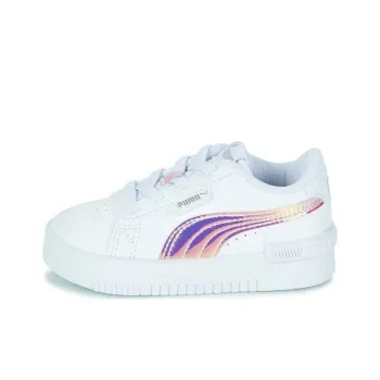 PUMA Jada Holo Ac Anti-Slip Wear-Resistant Low-Top Skateboard Shoes Women's White