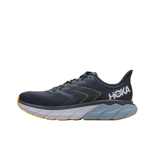 HOKA ONE ONE Arahi 5 Running Shoes Men Low-Top Misty Blue