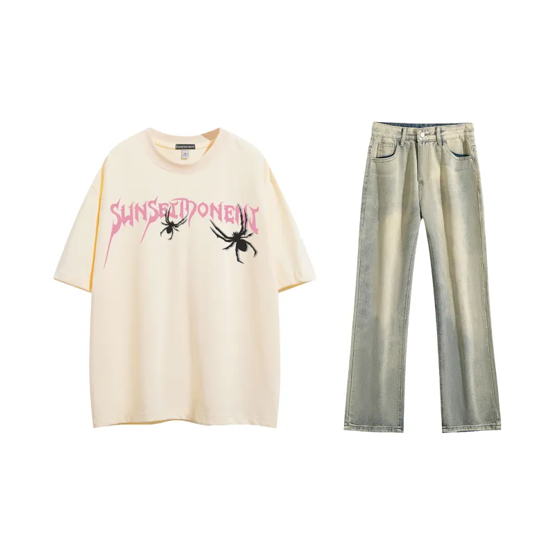 SUNSETMONENT Casual Sportswear Unisex-25