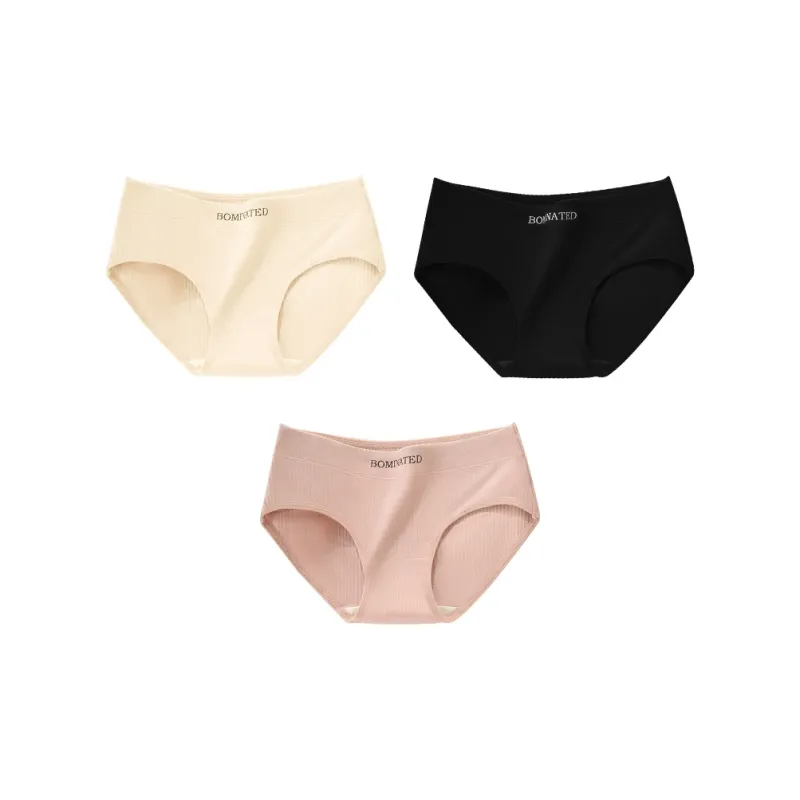 PLANDOO Underpants Women's 3 Pack-8