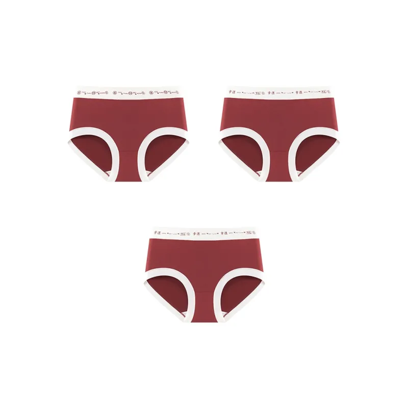 PLANDOO Underpants Women's 3 Pack-8
