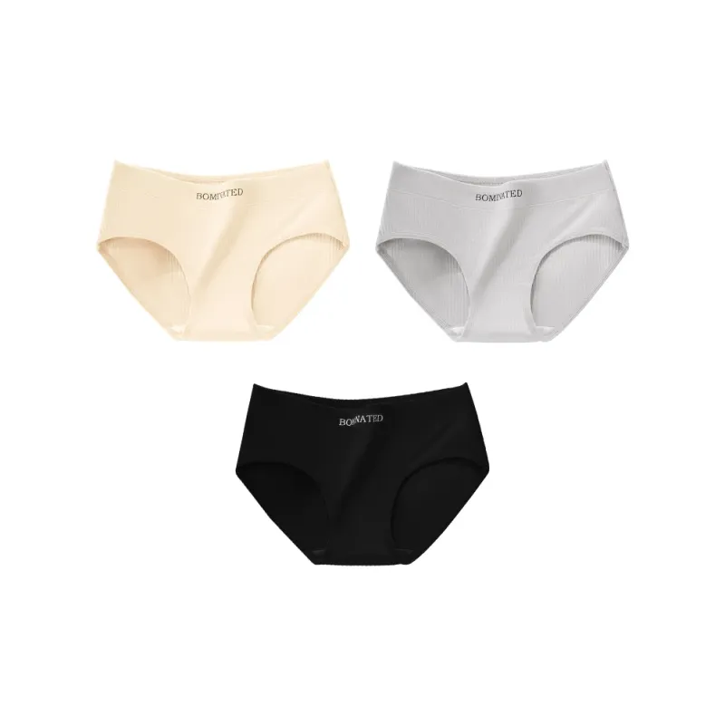 PLANDOO Underpants Women's 3 Pack-10