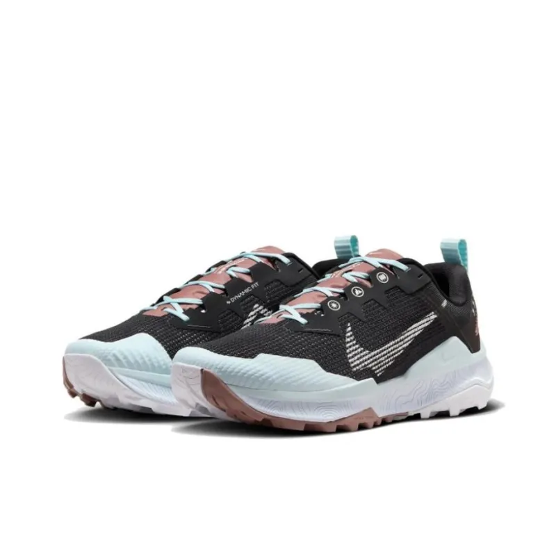 Nike Wildhorse 8 Black Glacier Blue Football Grey White Women's-2