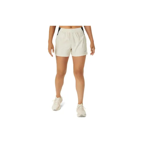 Asics Multi-Pocket Graphic Casual Shorts Women's Birch Wood