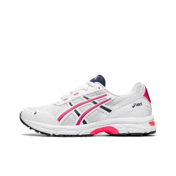 Asics Gel-Escalate Durable Breathable Low-Top Running Shoes Women's White Pink