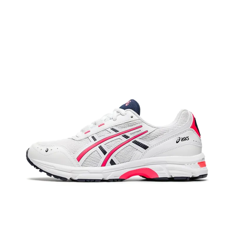 Asics Gel-Escalate Durable Breathable Low-Top Running Shoes Women's White Pink-0