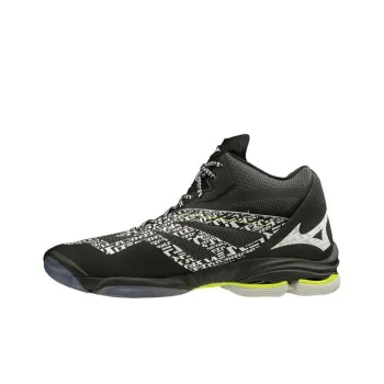Mizuno Wave Lightning Z6 Mid-Top Athletic Shoes Men's Black