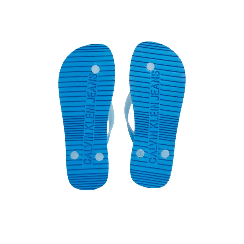 CKJ CALVIN KLEIN JEANS Flip Flops Women's Blue-5
