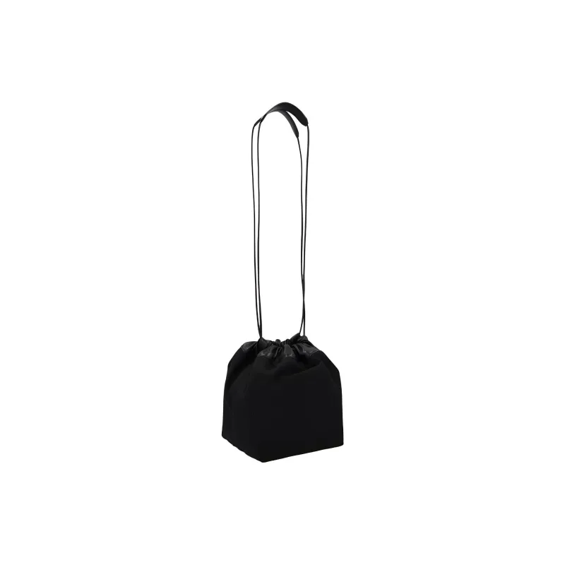 JIL SANDER Logo Printed Drawstring Bucket Bag-2