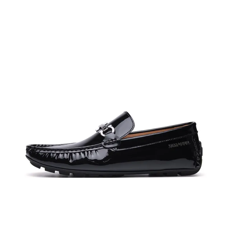 XIMO BULL Beanie Shoes Men's Black-0