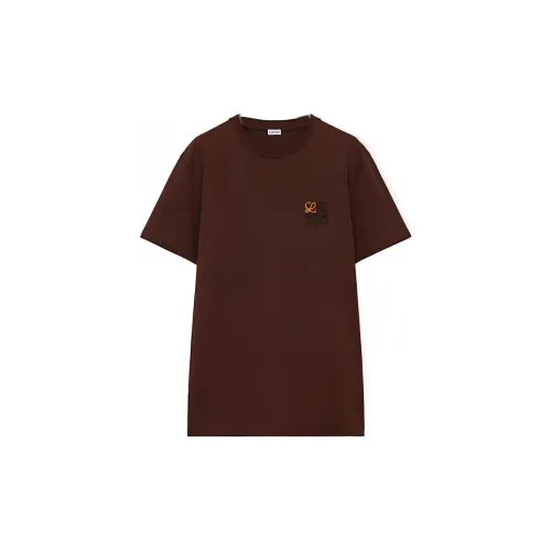 LOEWE T-Shirts Men Chocolate