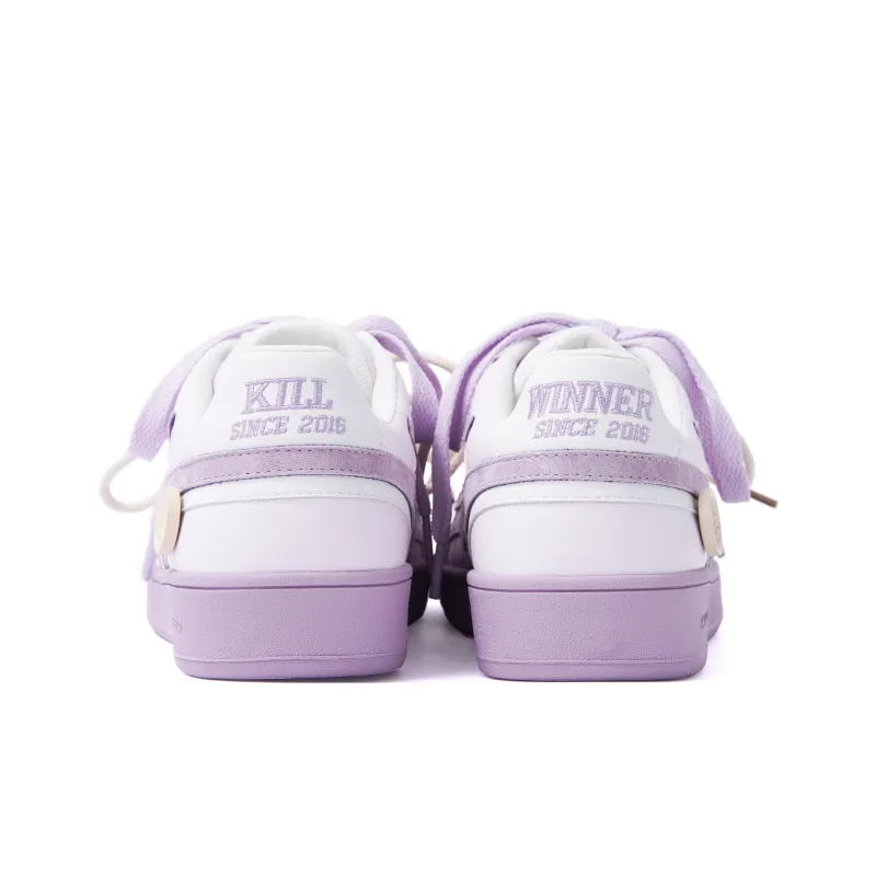 KILLWINNER Low Top Skateboard Shoes Women's Pink Purple-4