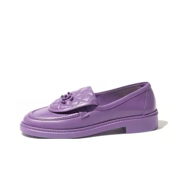 CHANEL 24S Loafers Women's Purple
