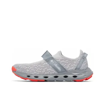 Columbia Drainmaker Cushioned Wear-Resistant Breathable Low-Top Casual Shoes Men's Gray