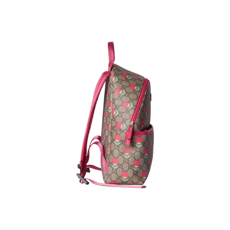 GUCCI Canvas Backpack Regular Kids' Beige & Ebony-2