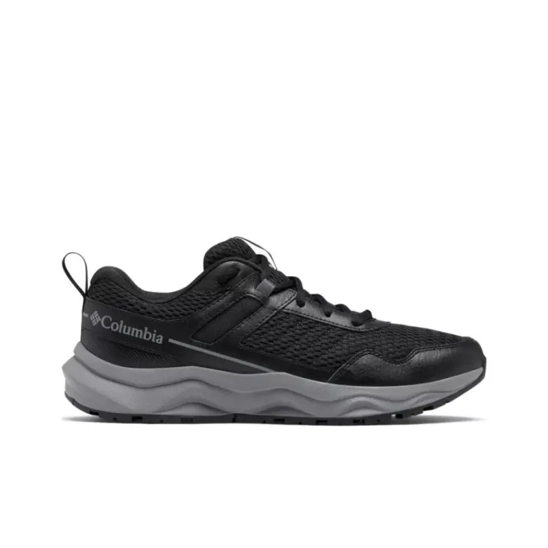 Columbia Plateau Anti-Slip Wear-Resistant Low-Top Outdoor Shoes Men's Black-1