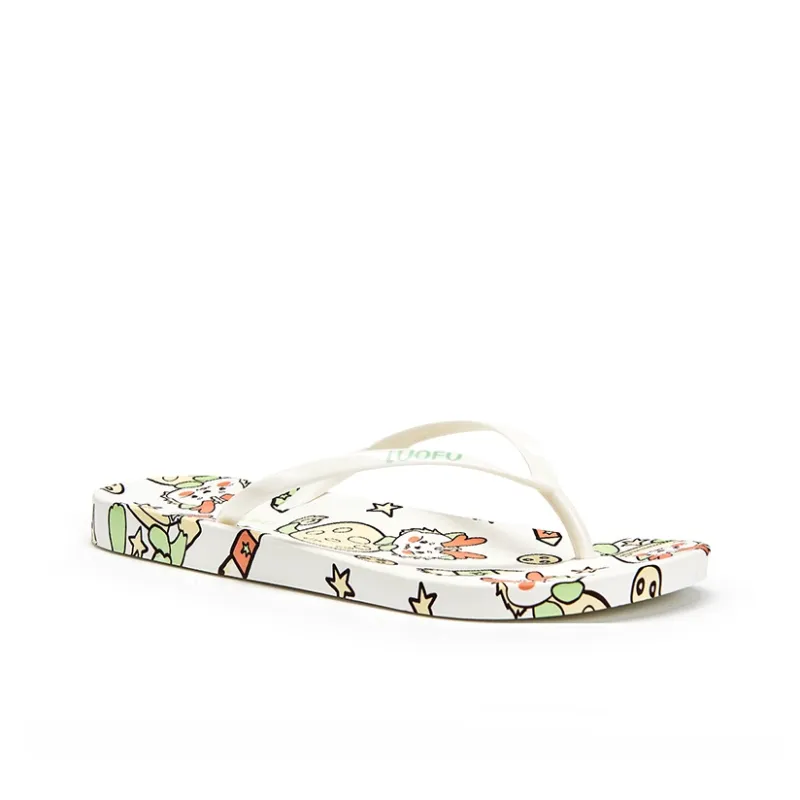 LUOFU Slip-Resistant Flip Flops Women's-5