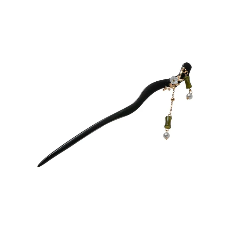 CHIMERA Wooden Hairpin Hair Accessories Headwear Women's-0
