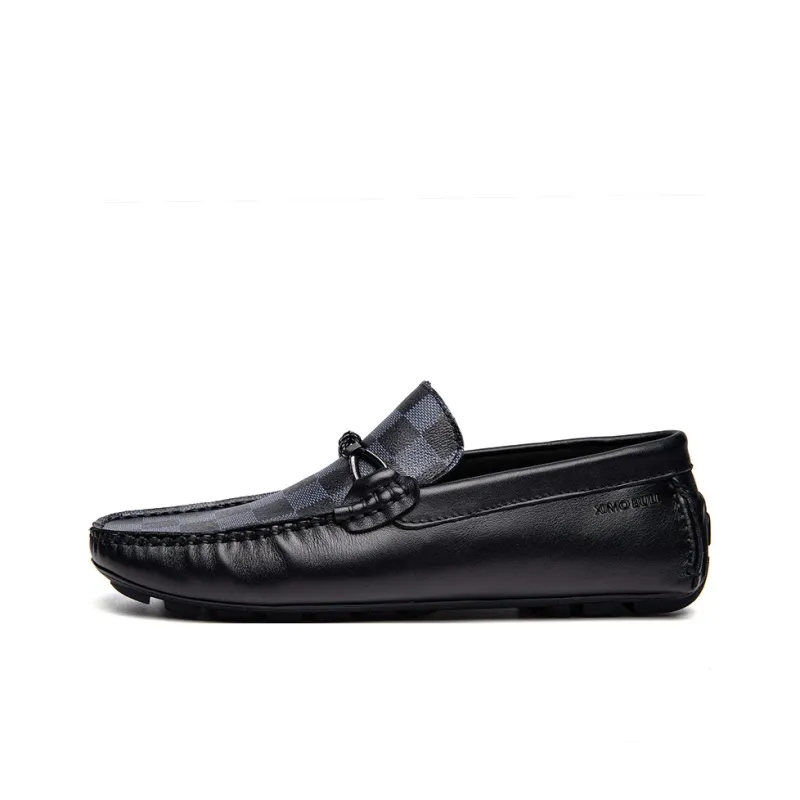 XIMO BULL Beanie Shoes Men's Black-0