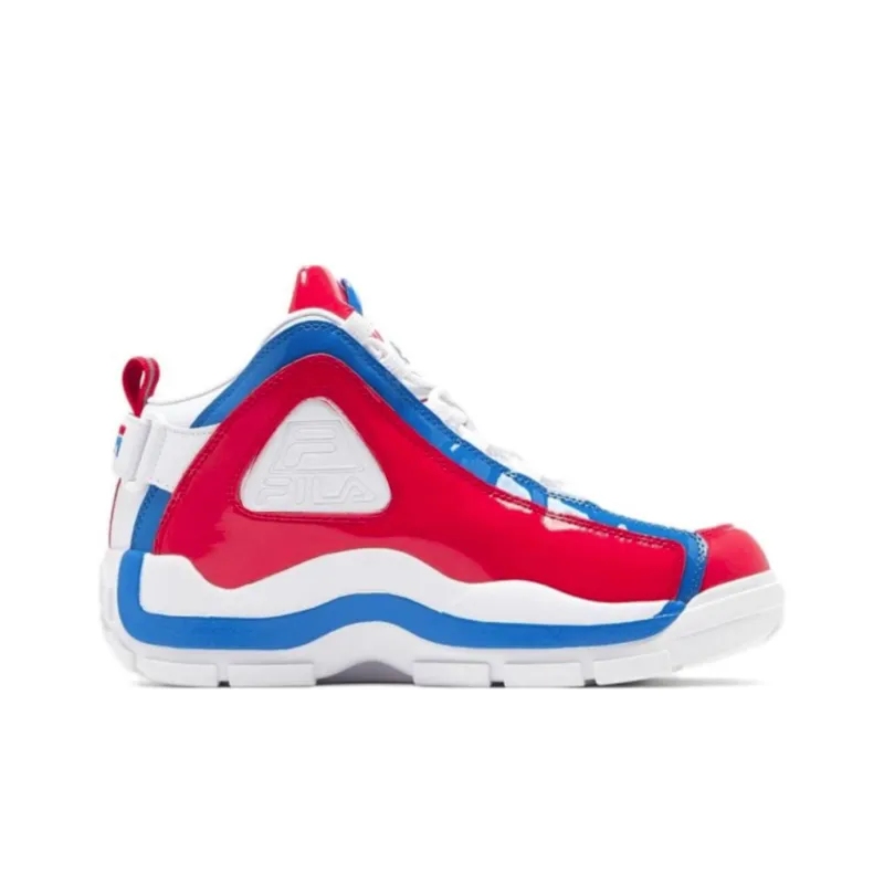 FILA Grant Hill 2 Cushioning Mid-Top Vintage Basketball Shoes Men's Red-1