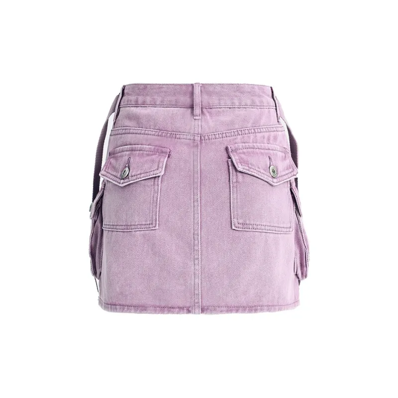 FHMY Denim Short Skirts Women's-4