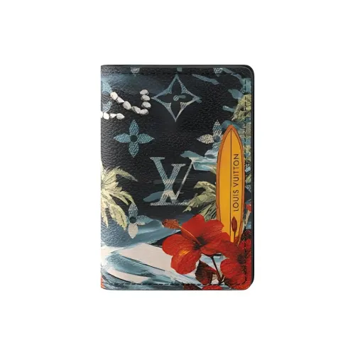 LOUIS VUITTON Pocket Organizer Monogram Surfin' Navy Blue