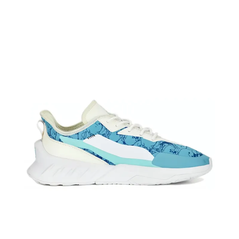 FINAL FANTASY XIV x PUMA Maco SL Durable Breathable Low-Top Casual Shoes Unisex White Blue-1