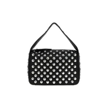 KHAITE Elena Stud Embellished Shoulder Bag